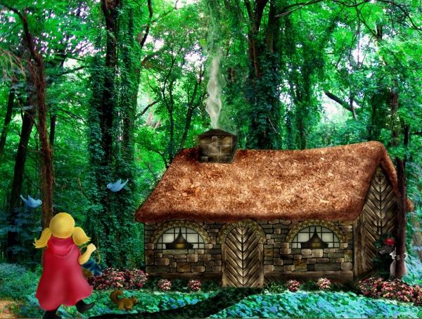 Creation of Cottage in the Woods: Step 17